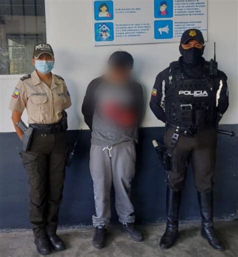 Policía Ecuador on Twitter Aprehendimos a Eduardo C quien