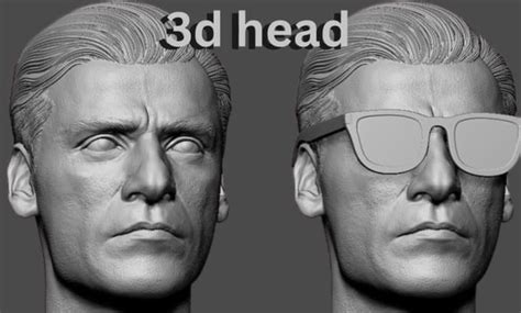 Sculpt 3d Head 3d Bust 3d Face For 3d Model For 3d Printing By Jhn Henry Fiverr