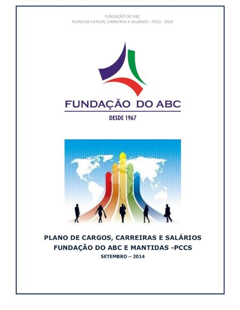 Pdf Plano De Cargos Carreiras E Sal Rios Funda O Do Abc E Fuabc