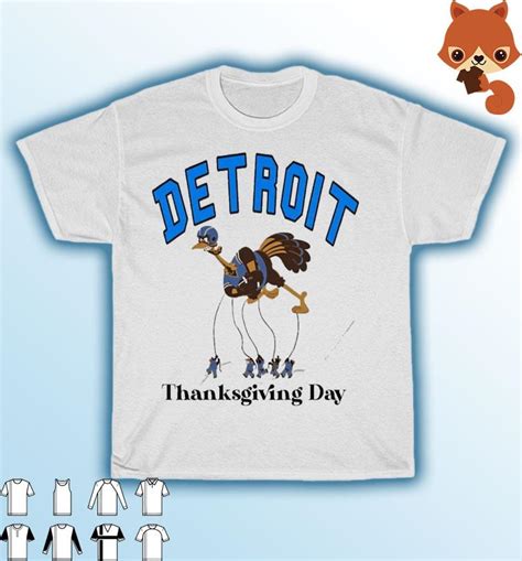 Turkey Detroit Lions Thanksgiving Day Shirt, hoodie, sweater, long ...