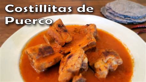 Receta De Como Hacer Costillitas De Puerco Costillas De Cerdo En