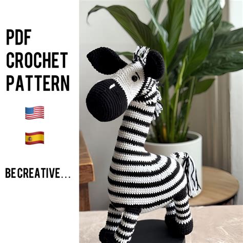 Häkelanleitung Amigurumi Zebra Amigurumi Zebra Anleitung Spielzeug