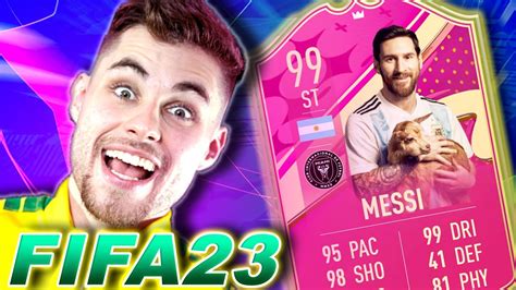 MESSI 99 DESTRUIU NESSE DRAFT INSANO FIFA23 YouTube