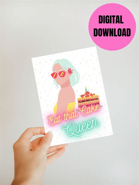 Birthday Card for Her Digital Download Printable by Women - Etsy