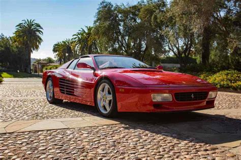 1992 Ferrari 512 TR Coupe Red RWD Manual Classic Ferrari 512 TR 1992