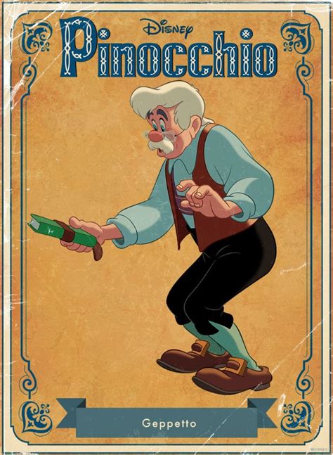 2205 Geppetto Disney Collect By Topps Wiki Fandom