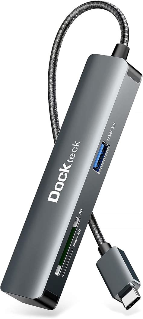 Amazon USB C ハブ Dockteck USB C アダプタ 5 in 1 USB Type Cマルチポート ハブ 4K