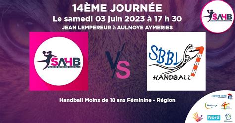 Juin Sambre Avesnois Vs Bethune Handball Moins De Ans