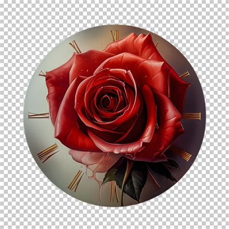 Premium Psd Red Rose Flower Isolated On Transparent Background