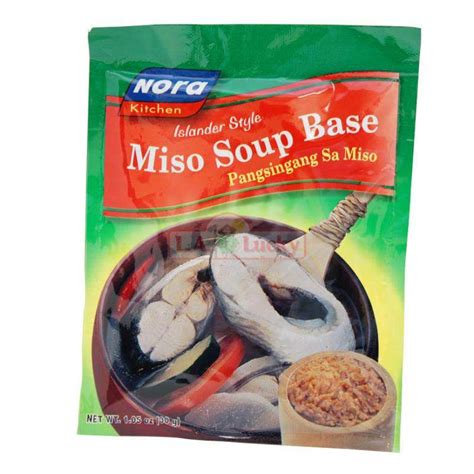 Nora Miso Soup Base La Lucky Import Exports