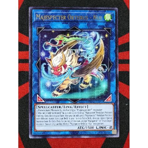 Yugioh Konami Phni Ae051 Majespecter Orthrus Nue Rare Shopee Malaysia