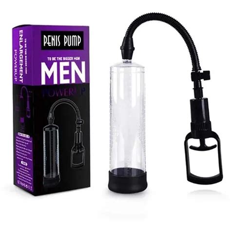 Manual Penis Masturbating Vacuum Pump With Intensities Enlarge Air Pressure Device High Vacuum