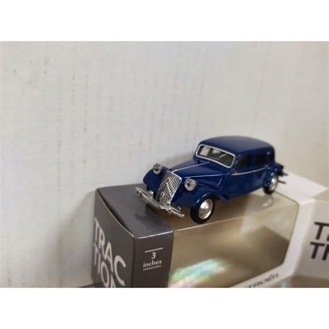 CITROEN TRACTION 1939 BLEU DEALER Apx 1 64 NOREV 3 INCHES 7 5cm BCN