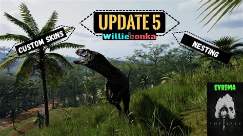 Green Camo Utahraptor Nesting The Isle Evrima Update 5 Action Packed Youtube