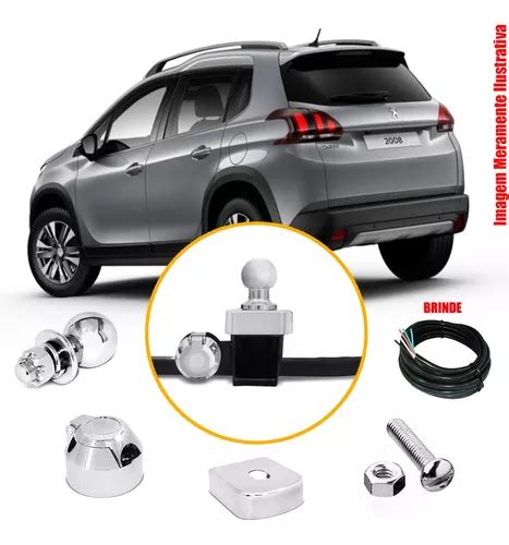 Engate De Reboque Peugeot 2008 2015 2016 Rabicho Fixo 400 Kg MercadoLivre