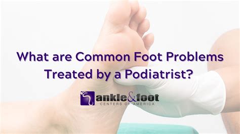 Common Foot Problems Treated by a Podiatrist in Marietta