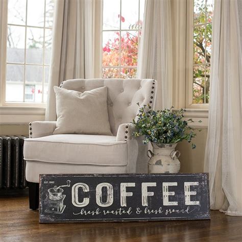 Rustic Farmhouse Coffee Sign | Antique Farmhouse