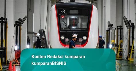 Foto Perawatan Rutin Kereta Lrt Jakarta Kumparan