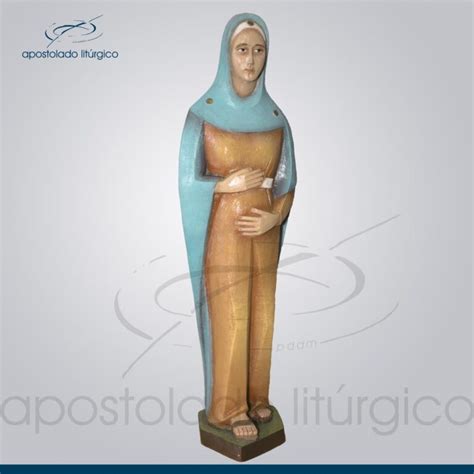 Imagem Nossa Senhora Mãe da Vida 35 cm Apostolado Litúrgico Brasil