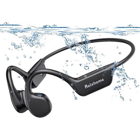 Casque Conduction Osseuse Couteur Natation Bluetooth M Moire