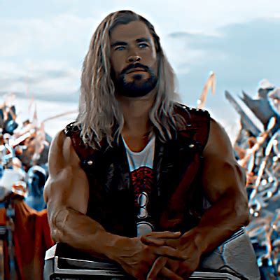 Chris Hemsworth As Thor Odinson In Thor Love And Thunder Thor Fan