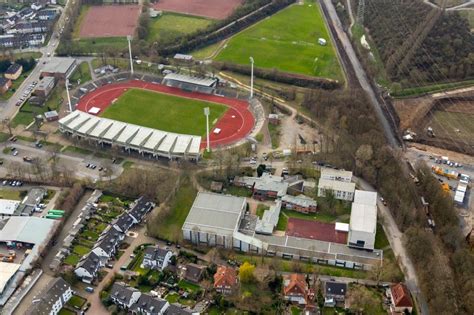 Bochum Aus Der Vogelperspektive Sportst Tten Gel Nde Der Arena Des