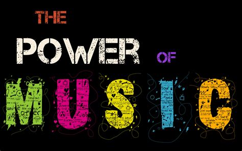 Power of music wallpaper