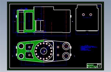 3800吨全自动液压压砖机（主机设计【7张cad图纸、说明书】autocad 2007模型图纸下载 懒石网