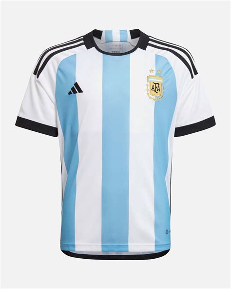 Camiseta 1ª De Argentina Para El Mundial Qatar 2022 Para Niño