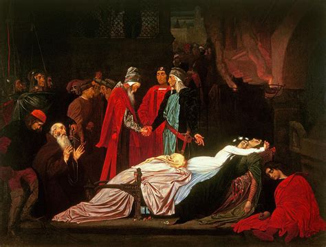 The Reconciliation Of The Montagues And The Capulets Over The Dead