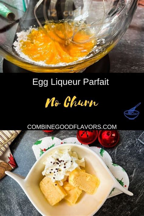 Delicious Egg Liqueur Parfait With Homemade Advocaat