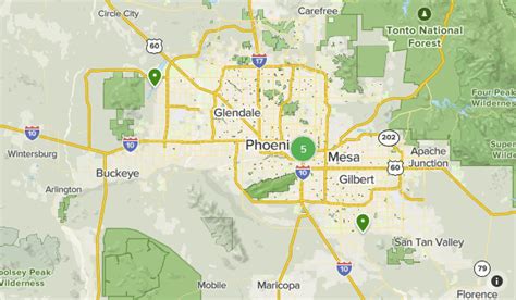 Phoenix Bike Trails List Alltrails