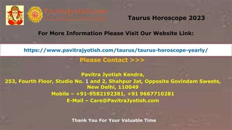 2023 Taurus Zodiac Sign Predictions Pptx