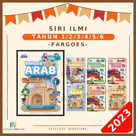 CITYLIGHT Buku Latihan 2023 Siri Ilmi Arab Islam Jawi Tahun 1