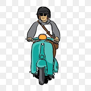 Vespa Vector Png