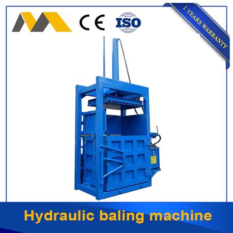 Vertical Baling Press Machine Waste Paper Baling Machine China Used