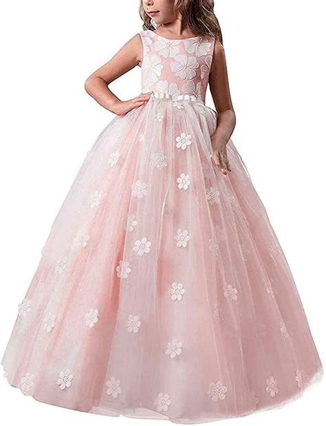 Amazon Ttyaovo Vestido De Princesa Para Ni As Con Dise O De