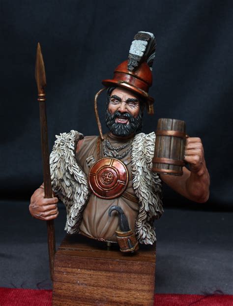 Illyrian Warrior 1st-2nd Century B.C. AD08 – United Empire Miniatures