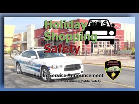 Holiday Shopping Safety Tips Jacksonville Police Department Youtube