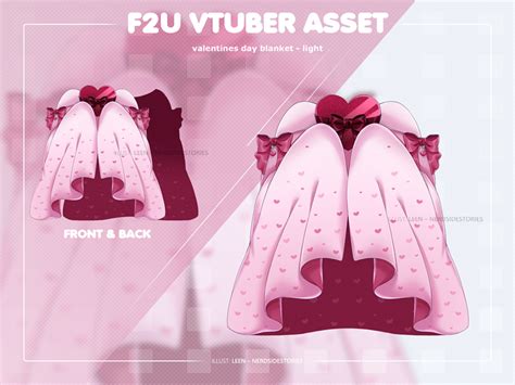 F2u Vtuber Asset Valentines Day Blanket Light Nerdsidestories Leen S Ko Fi Shop Ko Fi