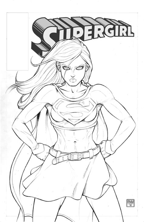 Dibujos De Supergirl Para Colorear Pintar E Imprimir Gratis