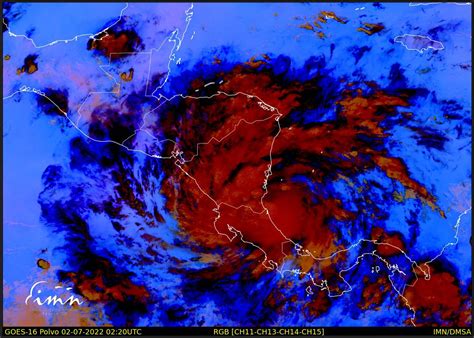 Tormenta Tropical Bonnie Fen Meno Sali De Costa Rica Hacia El Lago De