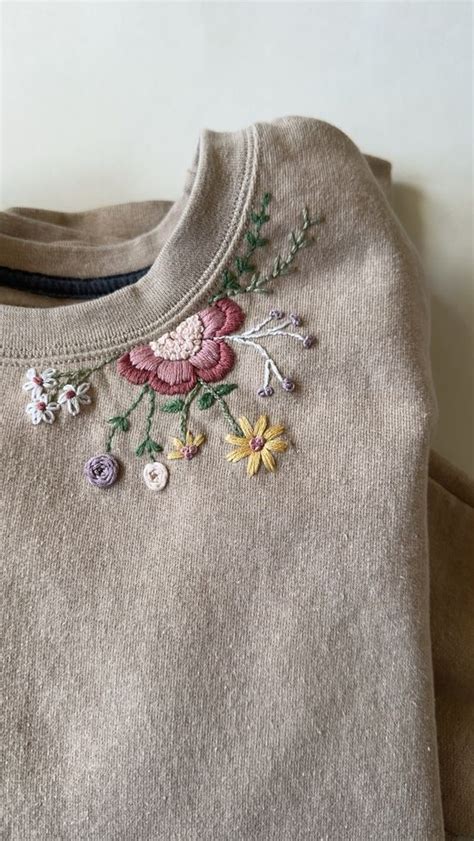 Pin by Océane moulin on Ateliers Océane Clothes embroidery diy