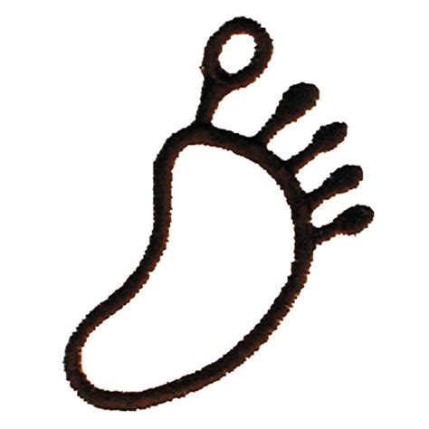 Footprint Machine Embroidery Design | Embroidery Library at ...