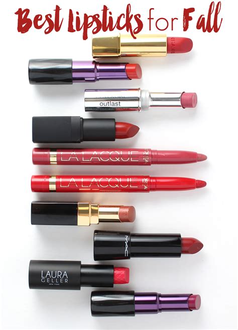 Top 10 Favorite Fall Lipsticks — Beautiful Makeup Search