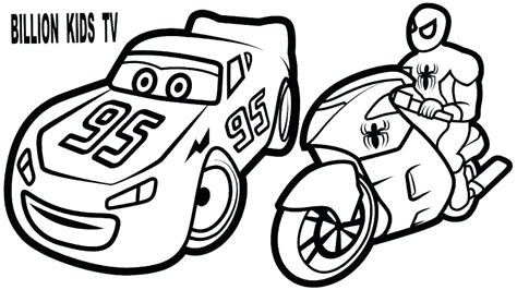 Cars Lightning Mcqueen Coloring Pages at GetColorings.com | Free ...