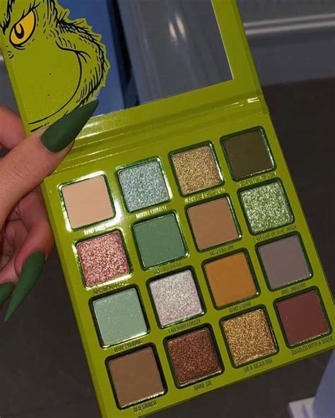 Kylie Cosmetics X The Grinch Makeup Collection Agoodoutfit