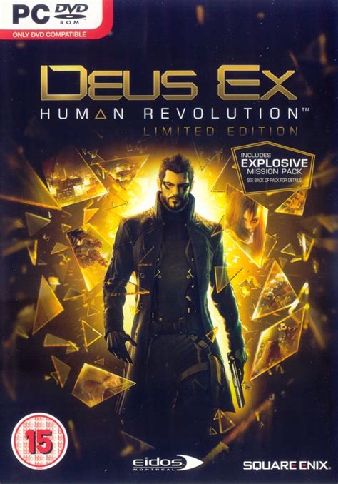 Deus Ex Human Revolution Limited Edition 2011 Box Cover Art