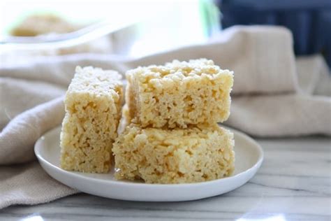 Lemon Rice Krispie Treats Thick And Chewy Laurens Latest