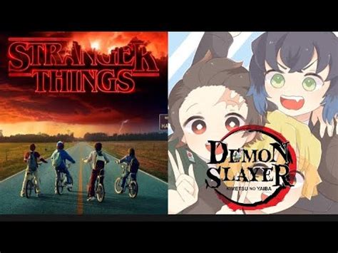 Demon Slayer X Stranger Things Heatens Collab With Sylvystars Youtube